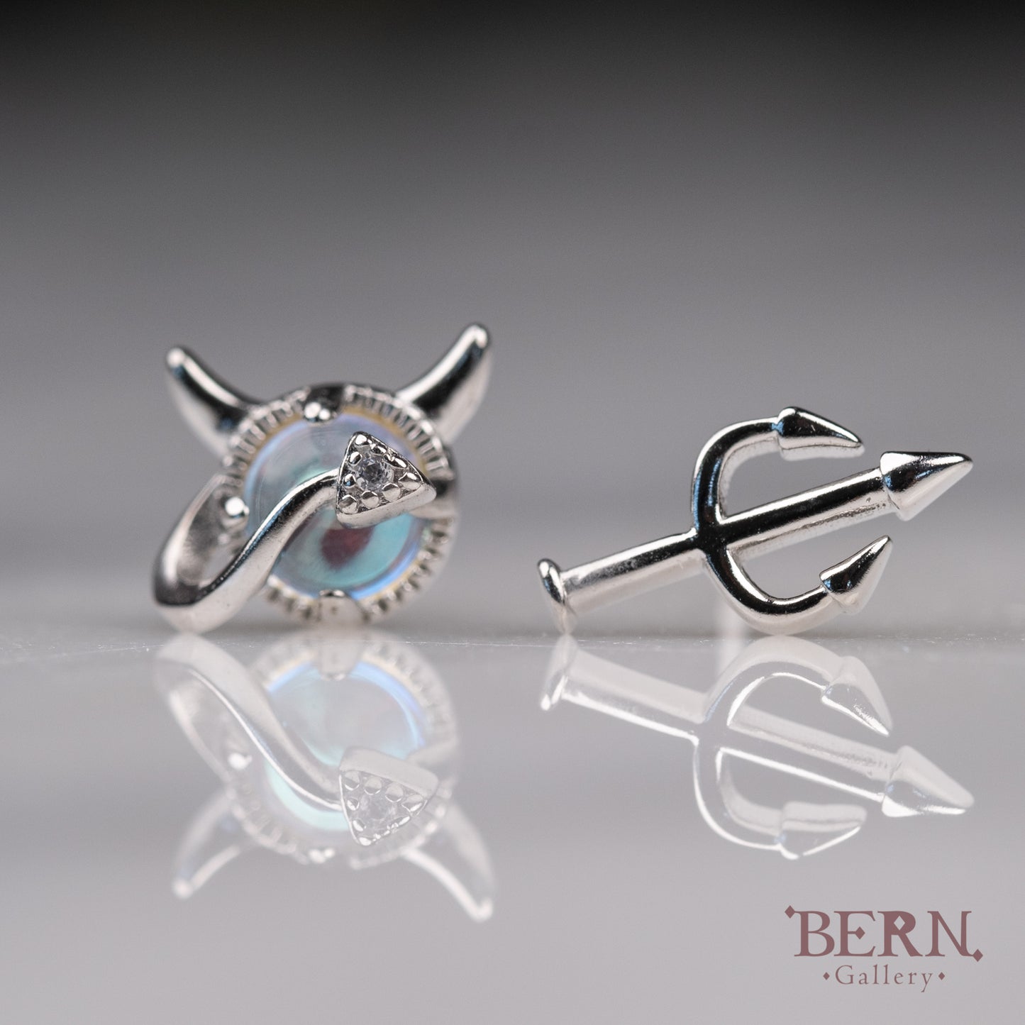 Devil and Trident Earrings