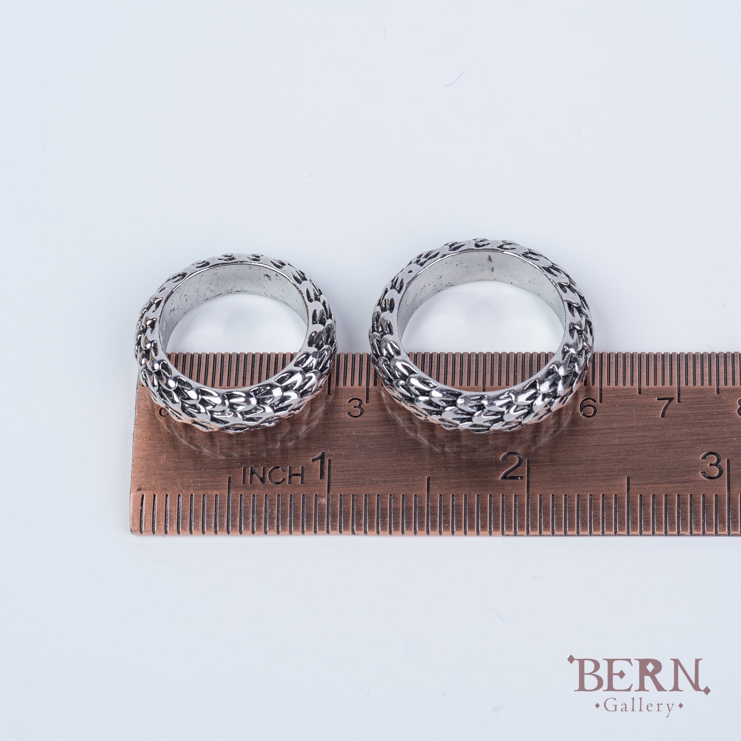 Dragon Scales Silver Ring