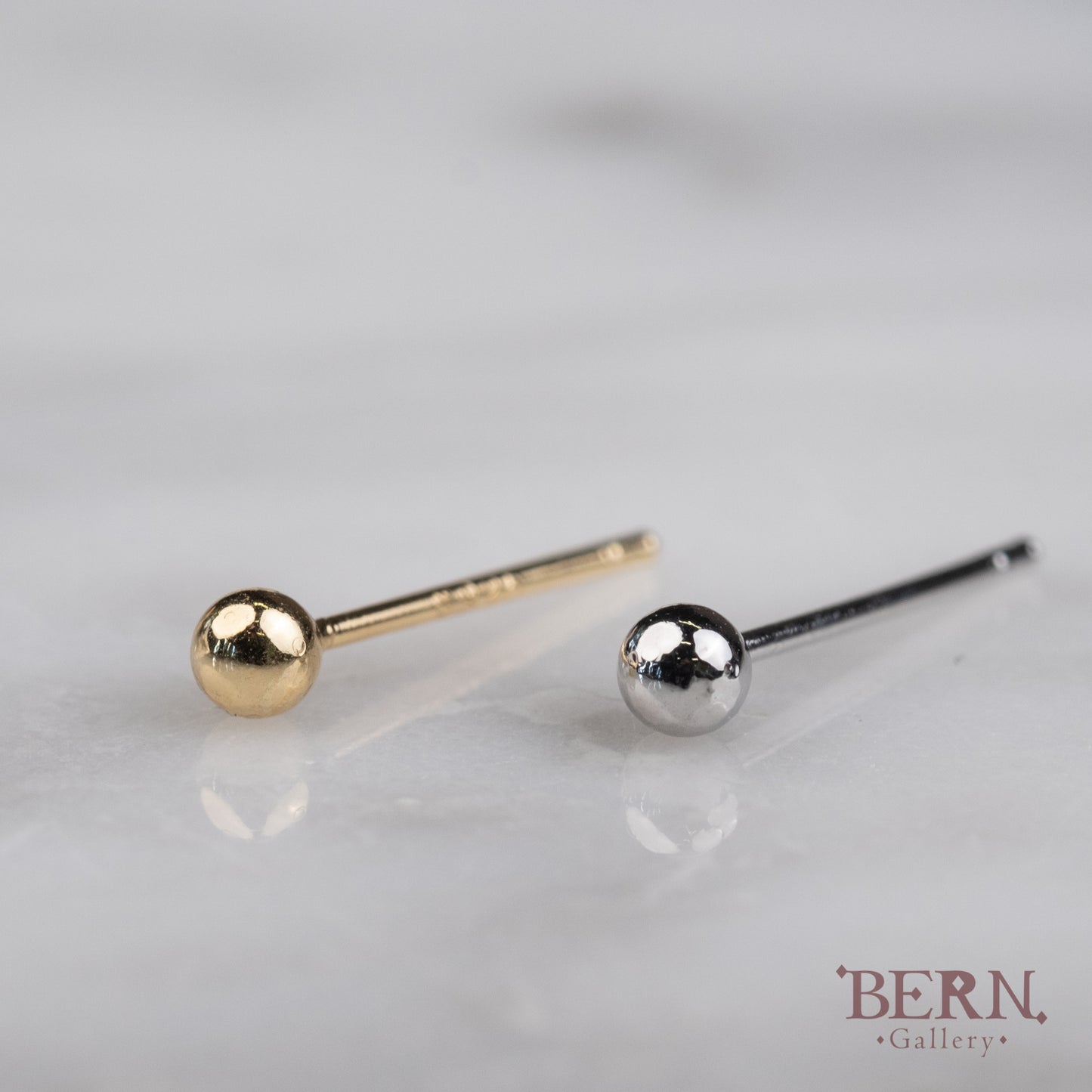 Ultra Tiny Ball Earrings