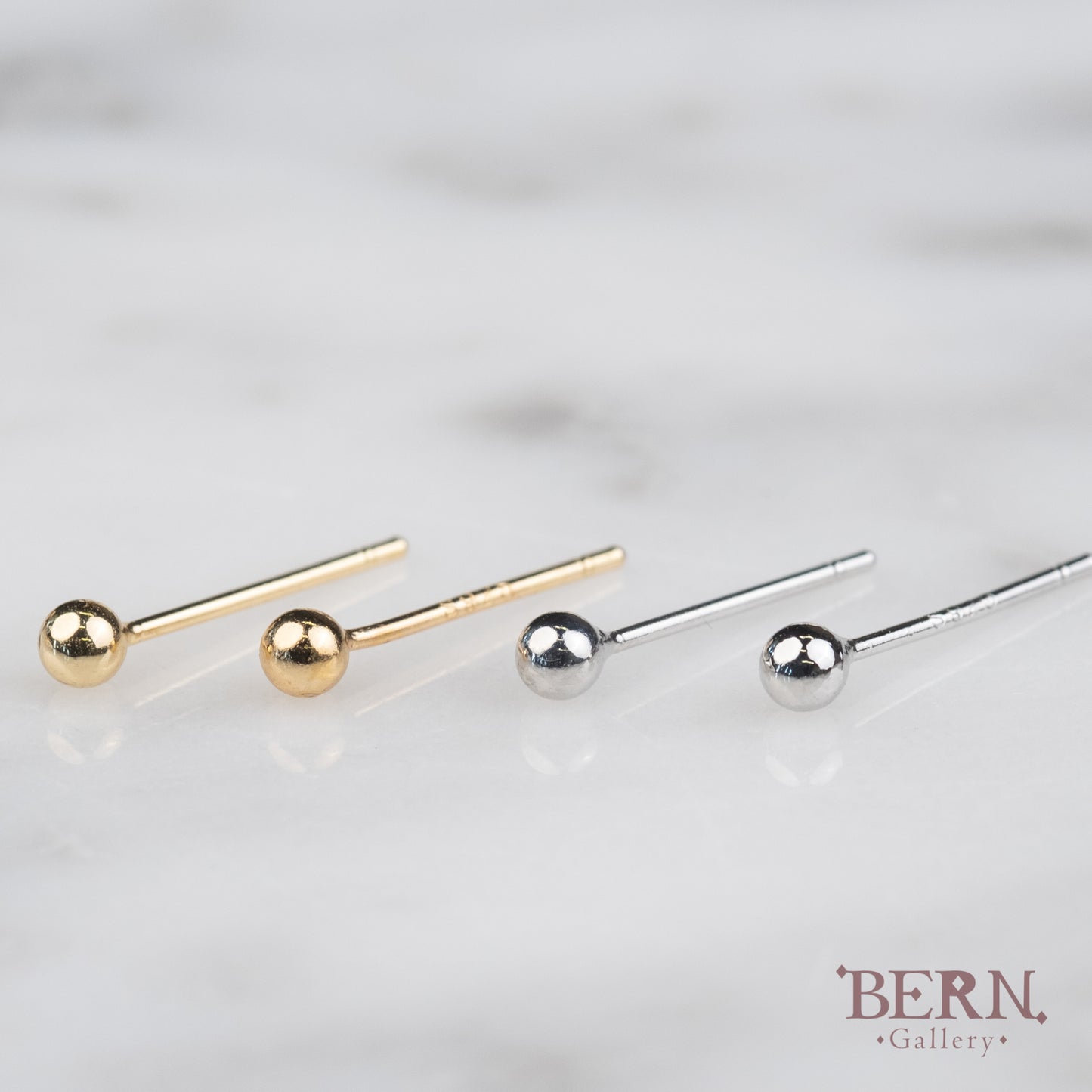 Ultra Tiny Ball Earrings