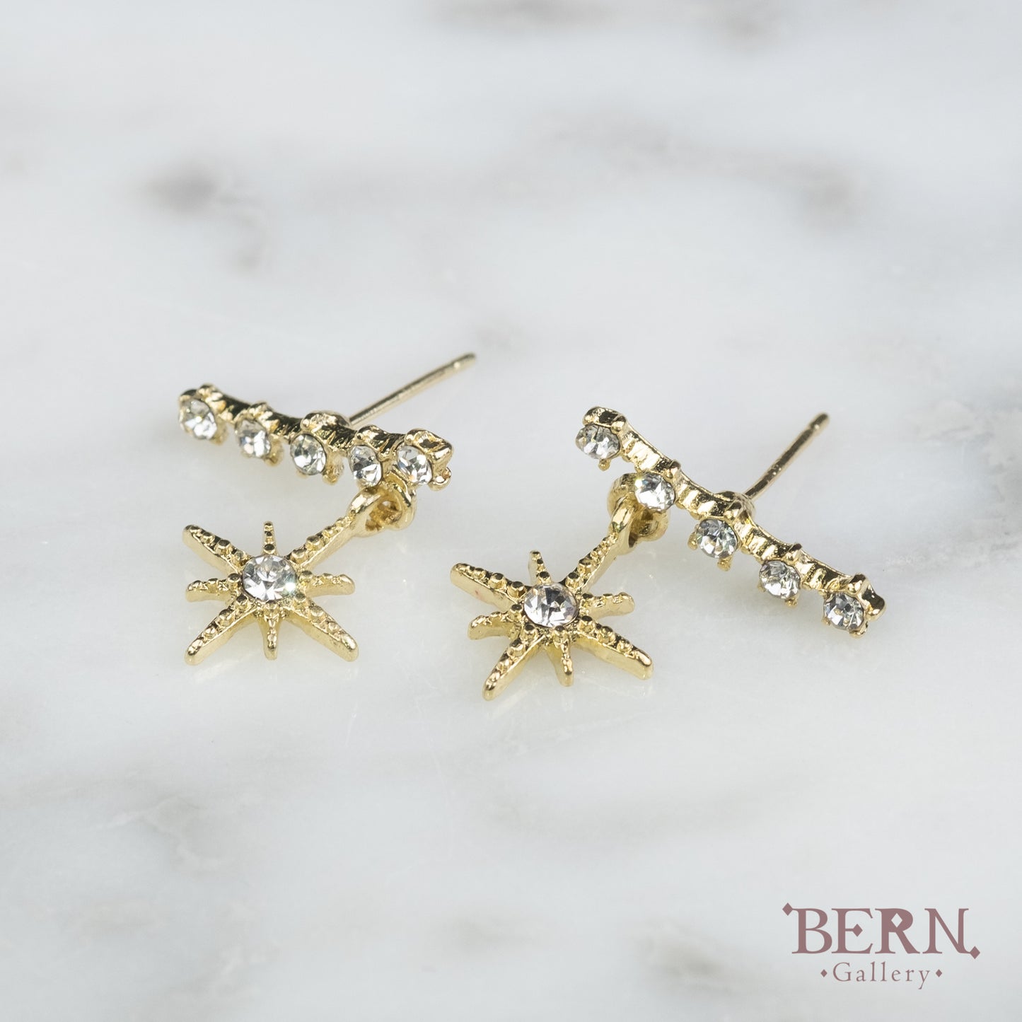 Starry Earrings Stud