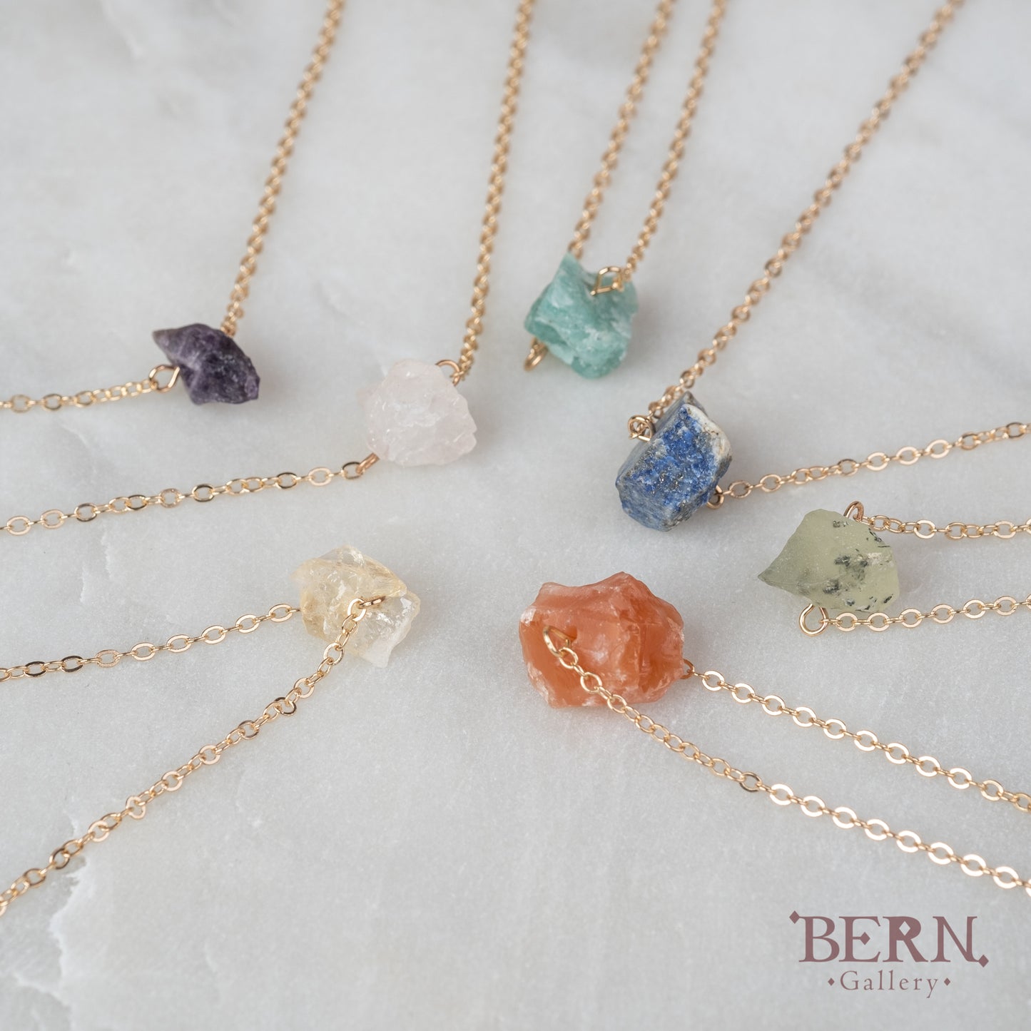 Lucky Gemstone Necklace