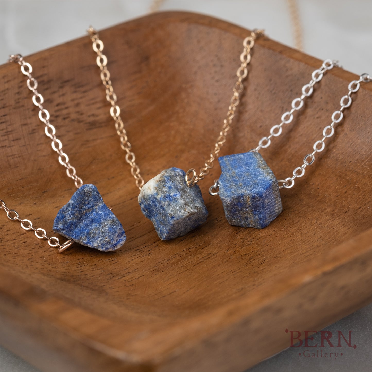 Raw Lapis Lazuli Necklace