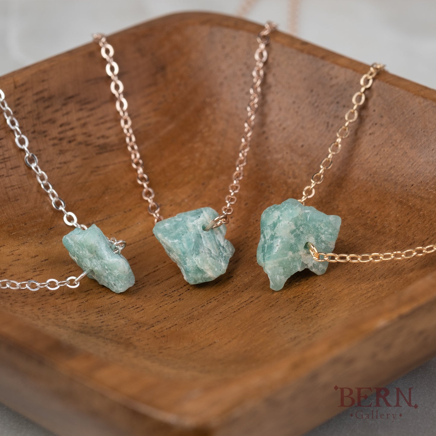 Raw Amazonite Necklace