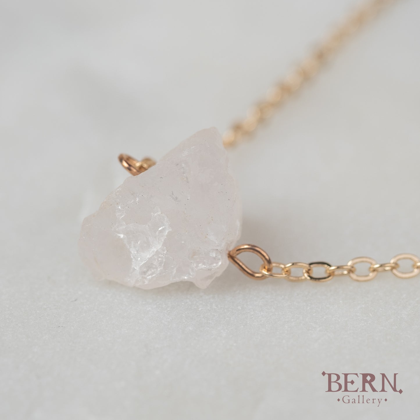 Raw Clear Quartz Necklace