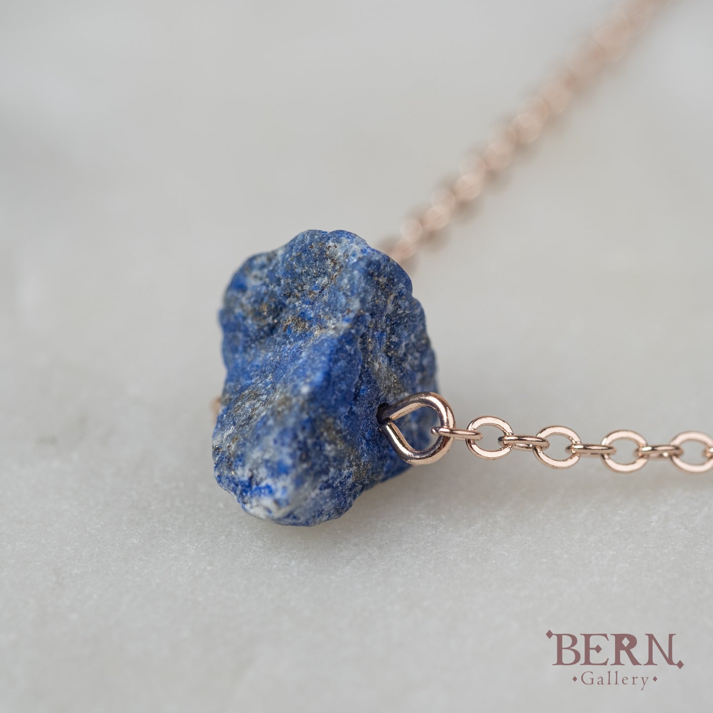 Raw Lapis Lazuli Necklace