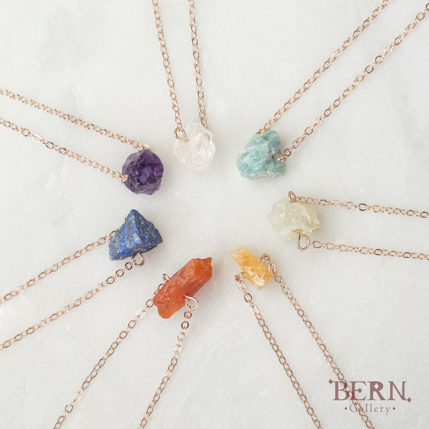 Lucky Gemstone Necklace